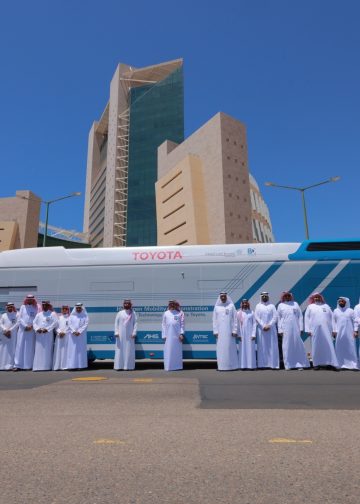 Abdul Latif Jameel Motors and Toyota Motor Corporation Launch Public Hydrogen Bus Trial in Yanbu